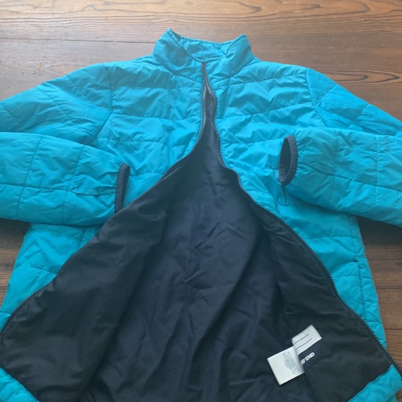 Lands’ End teal girls jacket size large - Picture 2 of 6